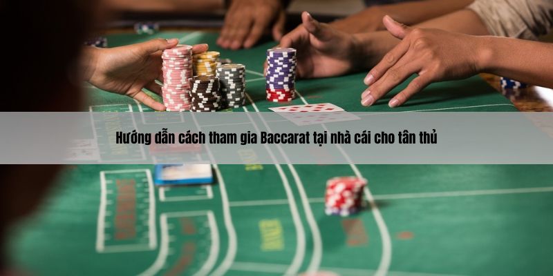 Hướng dẫn cách tham gia Baccarat tại nhà cái cho tân thủ